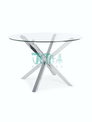 MESA MAYA REDONDA CROMADA | Muebles JOTA