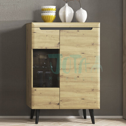 VITRINA BAJA NATURAL WOOD | Muebles Jota